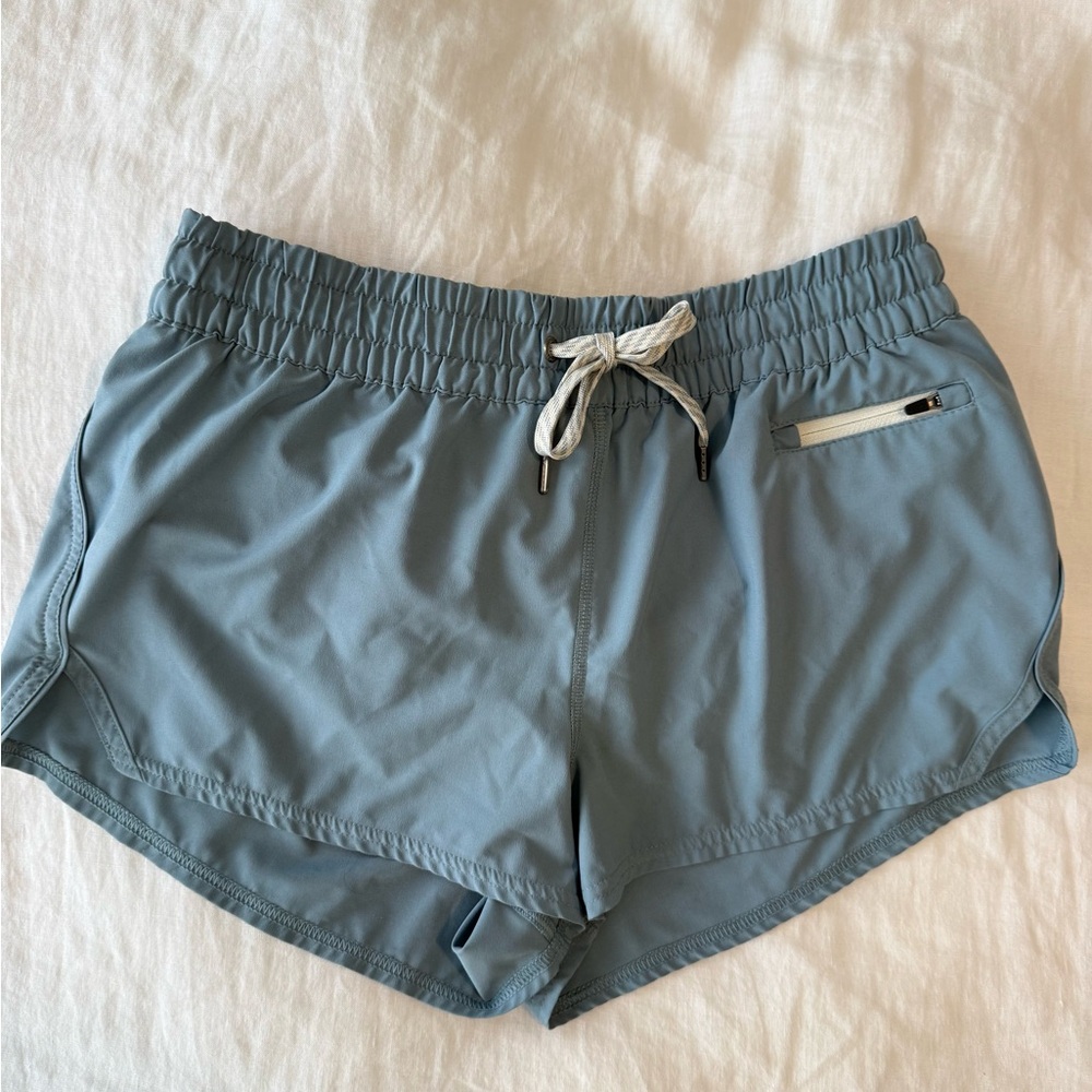 Women's Blue Clementine Athletic Shorts